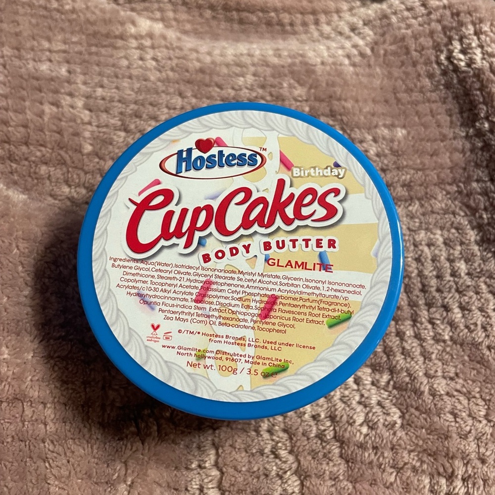 Glamlite Hostess Cupcakes Birthday Body Butter